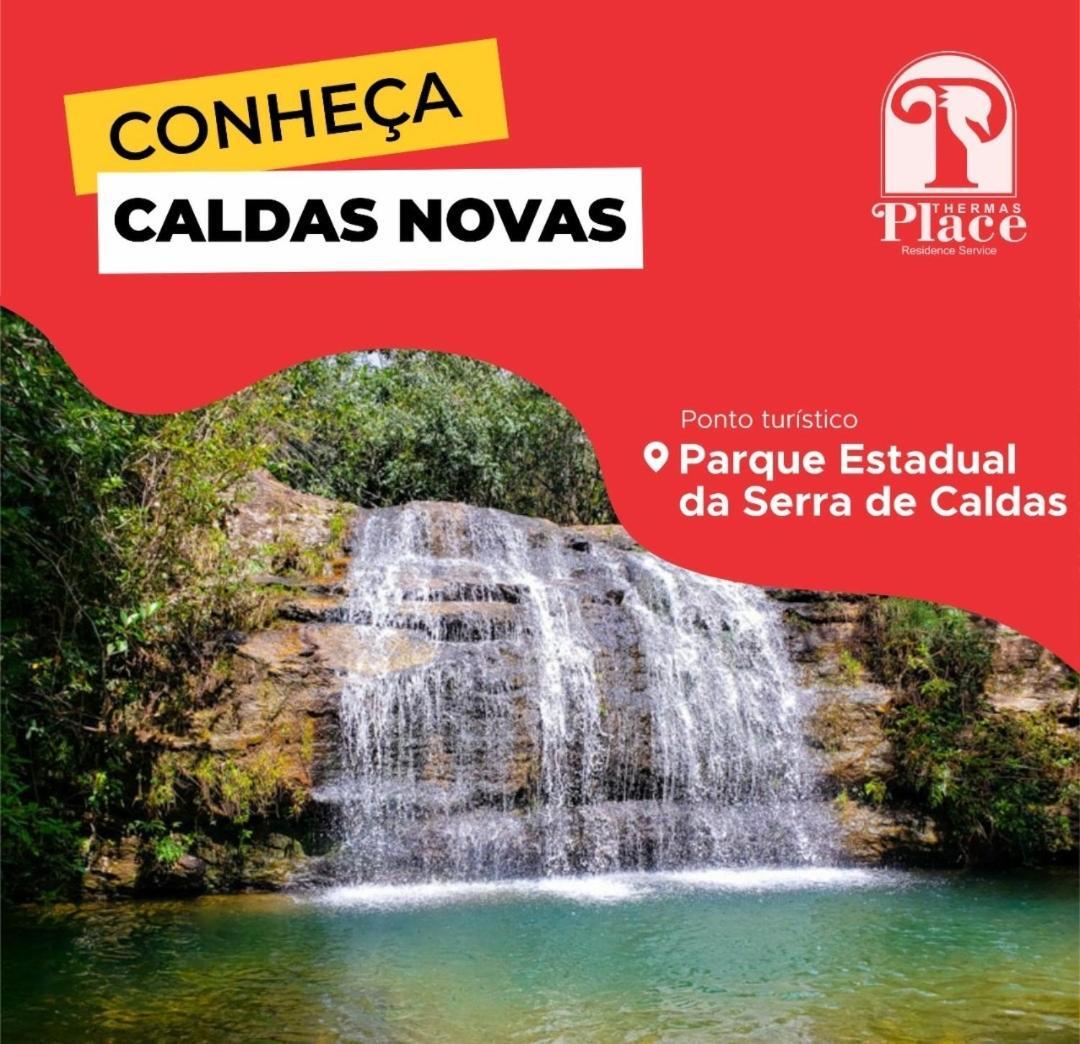 Flat Temporada Perto Singapura Shopping Com 7 Piscinas, Bar Molhado, Restaurante - A 3 Min Centro De Caldas Novas! Apartamento *